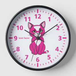 Reloj Cuto personalizado gato