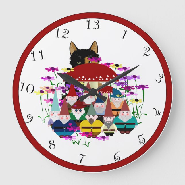 Reloj de 13 horas de Gnomes (Anverso)