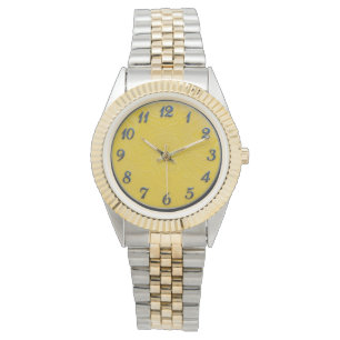 Reloj de 2 tonos + Pulsera Dial Limón