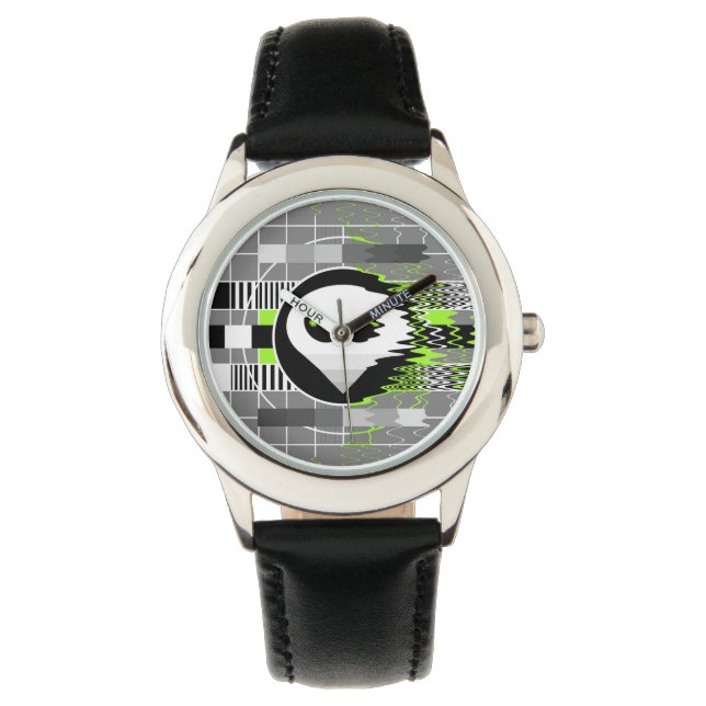 Reloj de acero inoxidable para niños de Alien TV (Anverso)