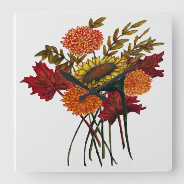 Reloj de acrílico de pared  (Anverso)