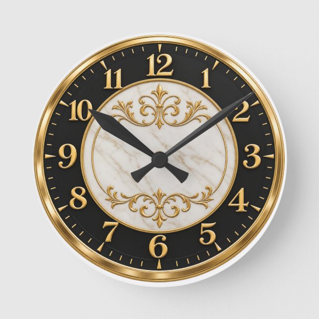 Reloj de acrílico Un reloj de pared   (Anverso)