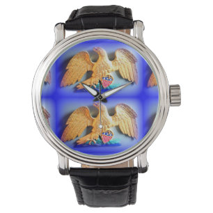 reloj de águila patriótica