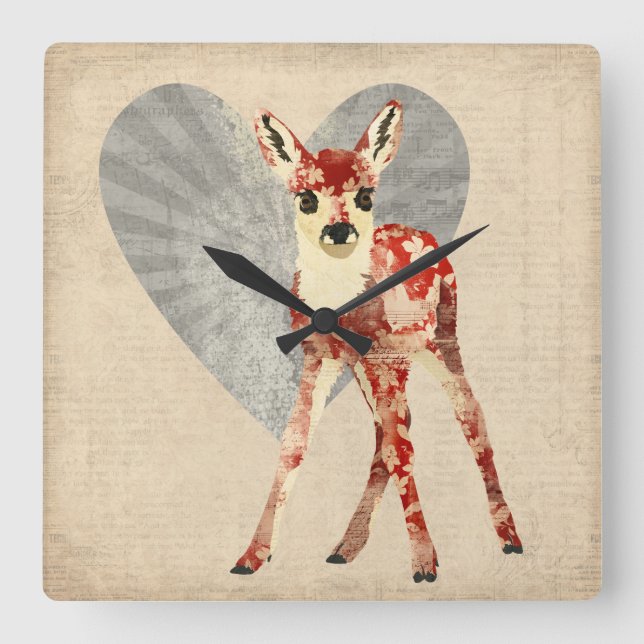 Reloj de alba floral (Anverso)