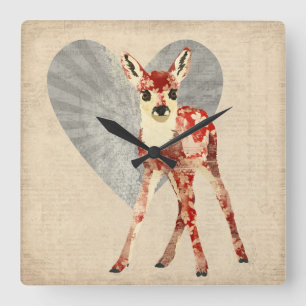 Reloj de alba floral