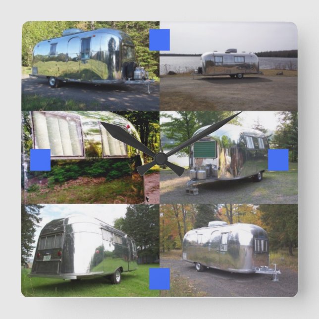 Reloj de aluminio de plata de la tienda del (Anverso)