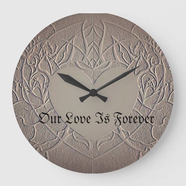 Reloj de amor boda y eterno (Anverso)