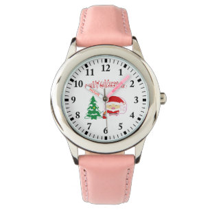 reloj de árbol de Navidad