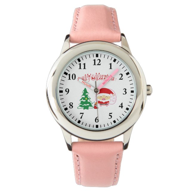 reloj de árbol de Navidad (Anverso)