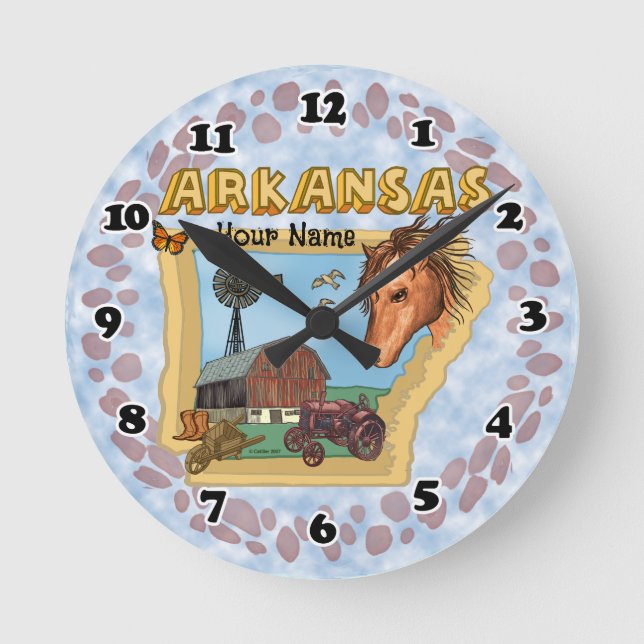 Reloj de Arkansas (Anverso)
