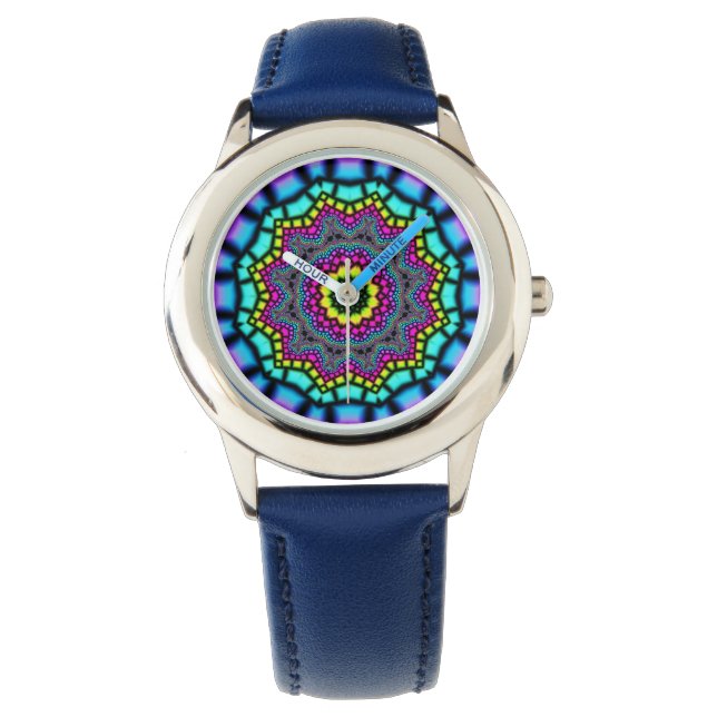 Reloj de arte 4 de Kaleidoscope (Anverso)