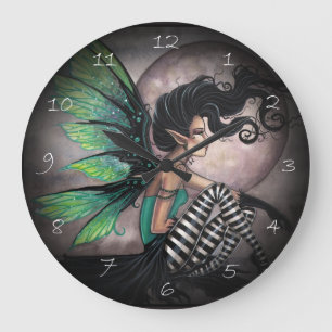 Reloj de arte de fantasía de hadas góticas en Secr