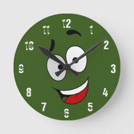 Reloj de arte de Kook feliz - Reloj de pared