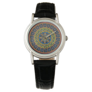 Reloj de arte de Mandala
