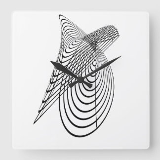 Reloj de arte geométrico