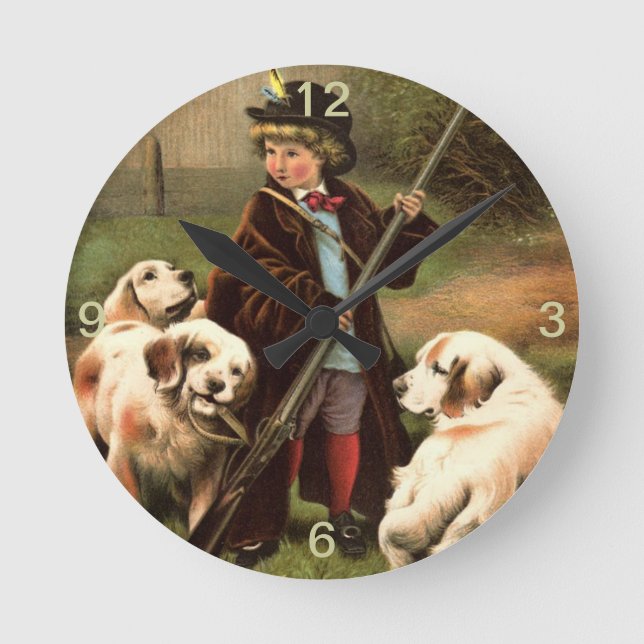 Reloj de arte vintage (Anverso)