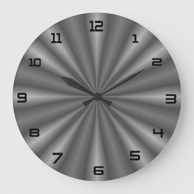 Reloj de aspecto de acero inoxidable (Anverso)