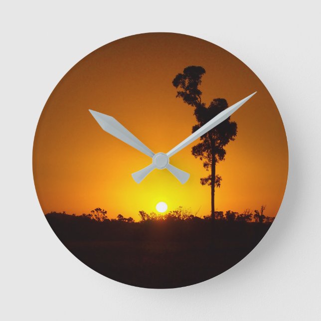 Reloj de atardecer de Australia (Anverso)