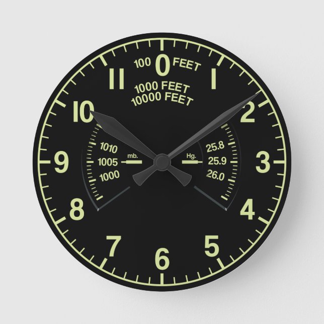 Reloj de avión (Anverso)