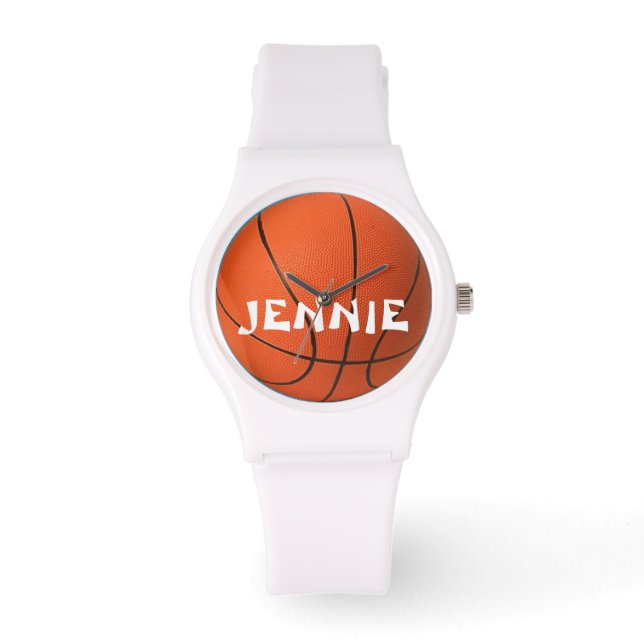 Reloj de baloncesto deportivo personalizado para m (Anverso)