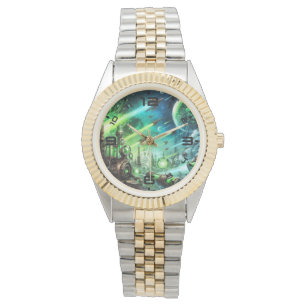 Reloj de batalla futurista