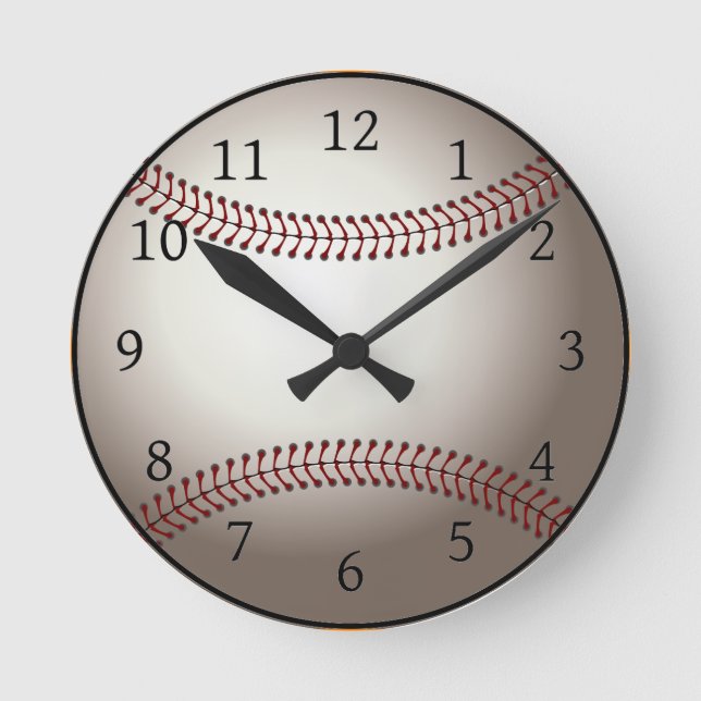 Reloj de béisbol (Anverso)