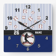 Reloj de béisbol personalizado de Guay con tu text