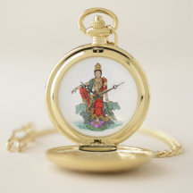 Bodhisattva de la compasión Pocket Watch