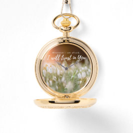 Reloj de bolsillo de guiones