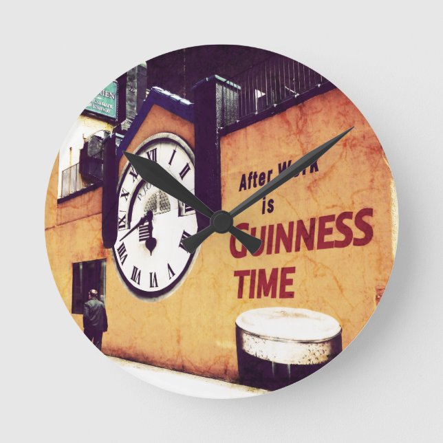 Reloj de bolsillo del tiempo de Guinness (Anverso)