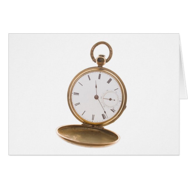 Reloj de bolsillo del vintage (Anverso (Horizontal))