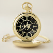 Elegante numero romano de vintage de oro ecuestre