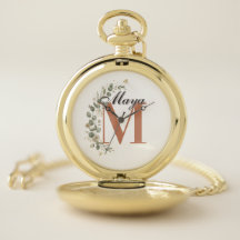 Monograma Floral Boho Personalizado