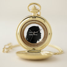 Pocket Gold Watch con foto