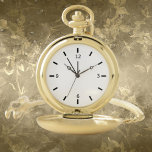 Reloj De Bolsillo Regalo De Casing De Oro De Pocket Watch Para Él<br><div class="desc">¡Reloj de bolsillo de carcasa dorada! El revestimiento exterior hecho de aleación premium,  este reloj clásico es de precisión impulsado por el movimiento japonés. ¡Un regalo increíble para un hombre! ¡Puedes diseñarte y añadir lo que te apetezca a tu persona de talento!</div>