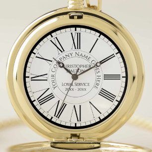 Reloj De Bolsillo Servicio largo o jubilación de empleado