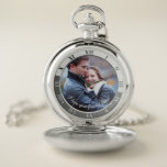 Reloj De Bolsillo ¡Te Quiero Todo El Tiempo! Mensaje y foto de perso<br><div class="desc">¡Te amo todo el tiempo! Personalizable Mensaje eterno y foto de amor. Este moderno diseño de reloj le permite personalizar el mensaje y la imagen para hacer un regalo verdaderamente único y especial para alguien a quien ama y/o quiere mostrar su aprecio. Gran diseño de Diseños TLS.</div>