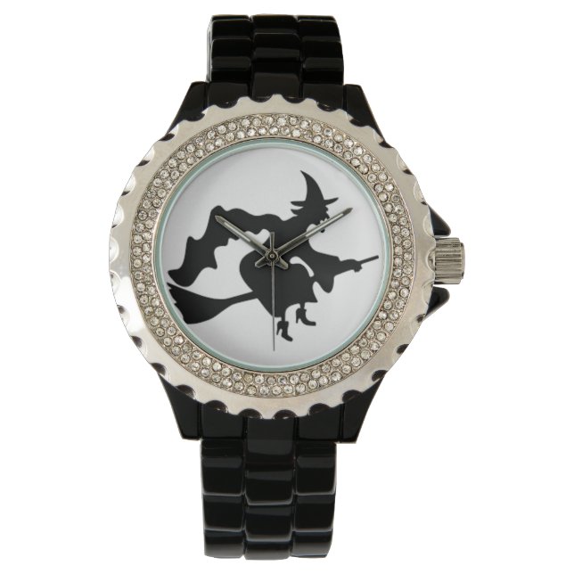 Reloj de brujas de Halloween (Anverso)