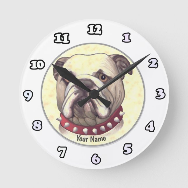 reloj de bulldog (Anverso)