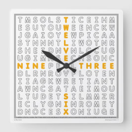 Reloj de búsqueda de Word con rompecabezas descarg