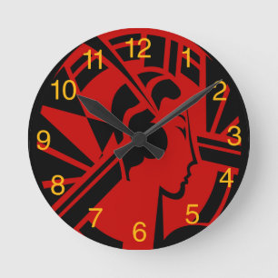 Reloj de cabeza Art Deco