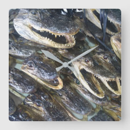 Reloj de cabeza de gator