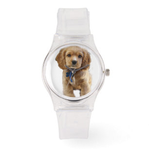 Reloj de cachorro de espías de Cocker
