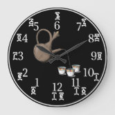 Reloj de tiempo de Etiopía - Números amáricos e in | Zazzle.es