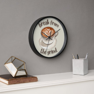 Reloj de Café Latte