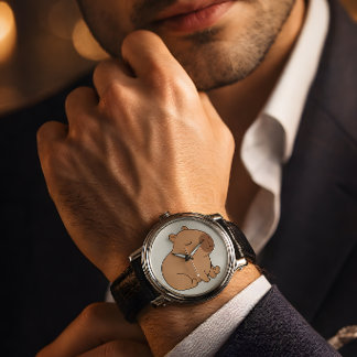 Reloj de Capybara – Reloj de Pulsera Kawaii de Cap