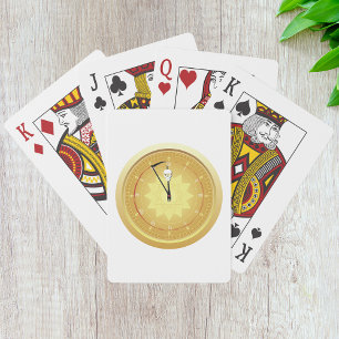 Reloj de cartas de juego de la muerte