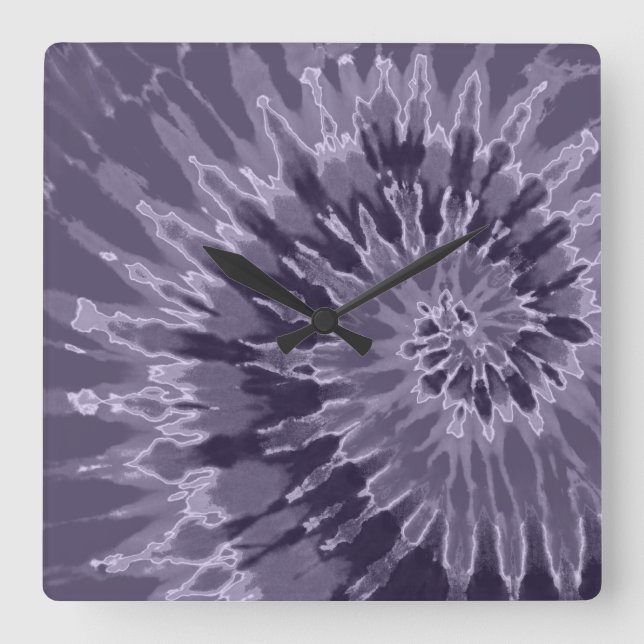 Reloj de centeno de espiral de lavanda (Anverso)