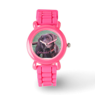 Reloj de chocolate de Labrador