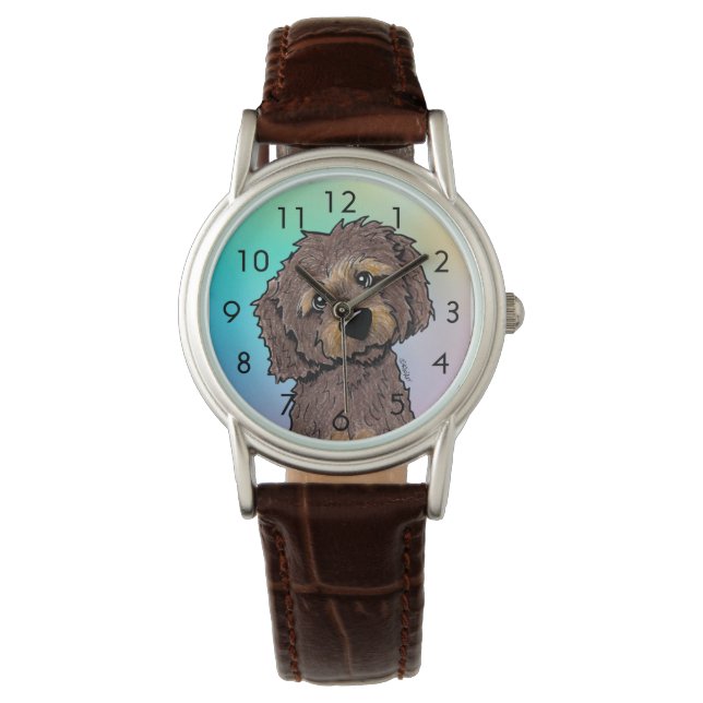 Reloj de chocolate fantasma DOODLEMOJI (Anverso)